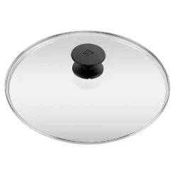 ZWILLING Sauteuse avec couvercle en verre, 28 cm, Aluminium, Revêtement antiadhésif en céramique renforcée en titane Discount