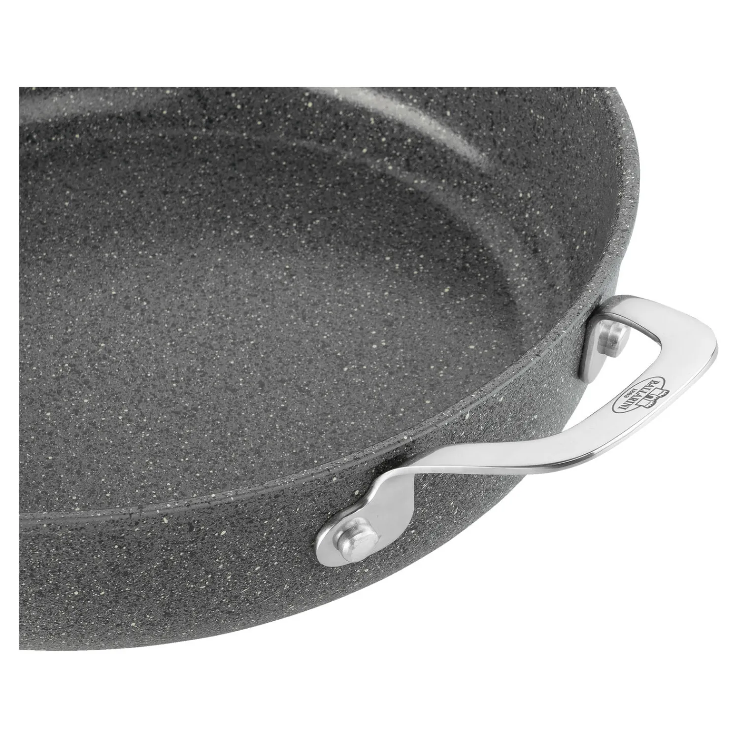 BALLARINI Sauteuse avec poignée avec couvercle, 28 cm, Aluminium, Revêtement antiadhésif en céramique renforcée en titane Online