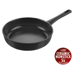 ZWILLING Sauteuse, 28 cm, Aluminium, Revêtement antiadhésif en céramique renforcée en titane Hot