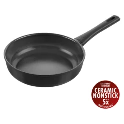 ZWILLING Sauteuse, 24 cm, Aluminium, Revêtement antiadhésif en céramique renforcée en titane Outlet