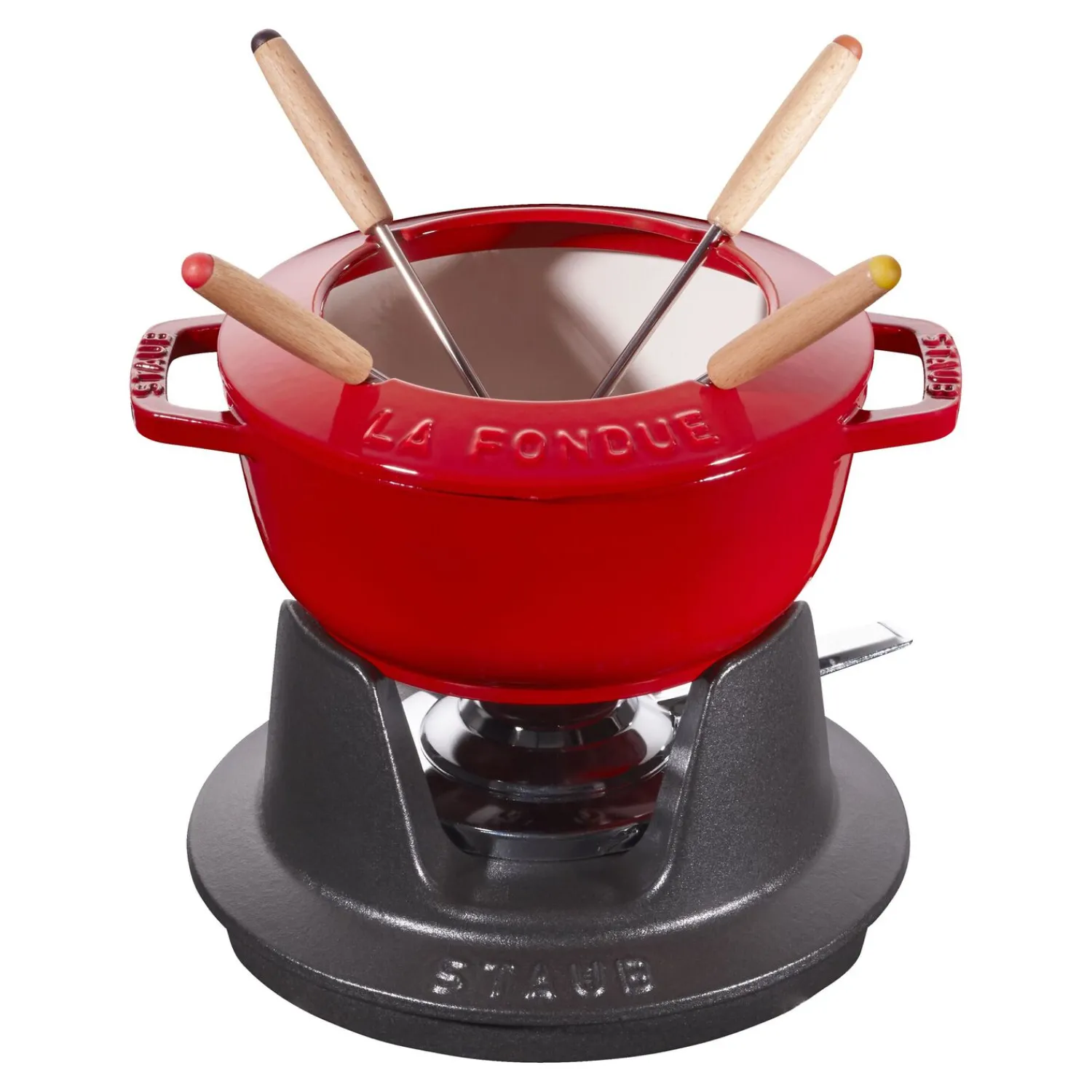 Staub Service à fondue 16 cm, Cerise New