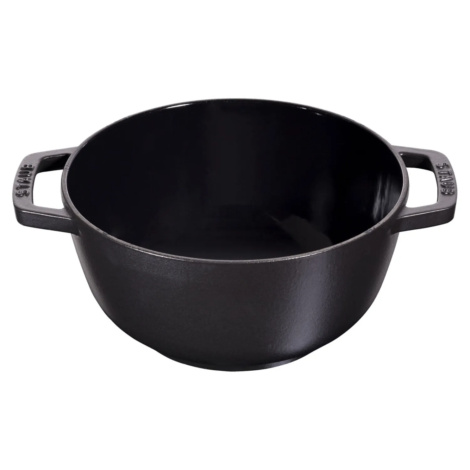 Staub Service à fondue 20 cm, Noir mat Clearance