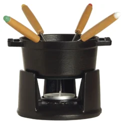 Staub Service à fondue 10 cm, Noir mat Online
