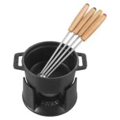 Staub Service à fondue 10 cm, Noir mat Online