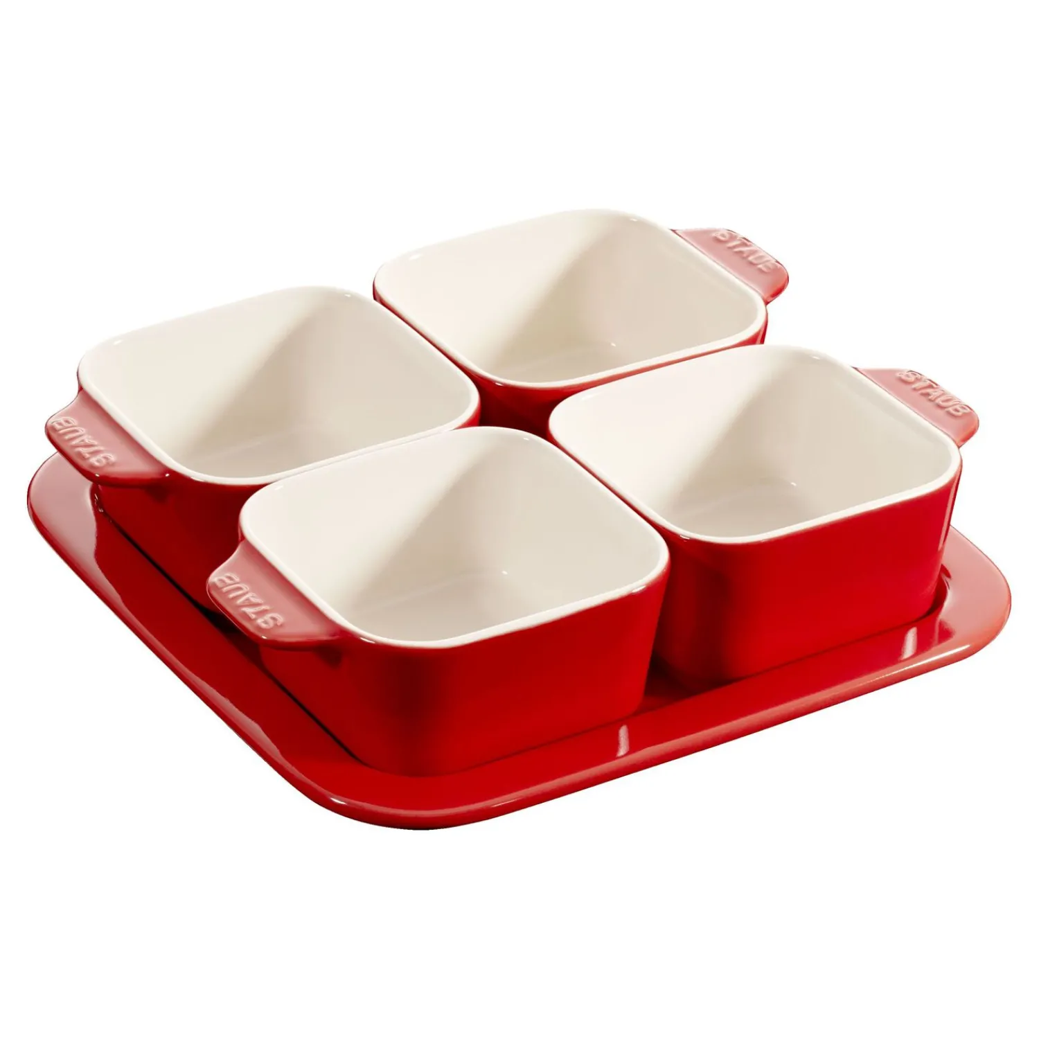 Staub Service à hors-d'œuvre 5-pcs Cerise