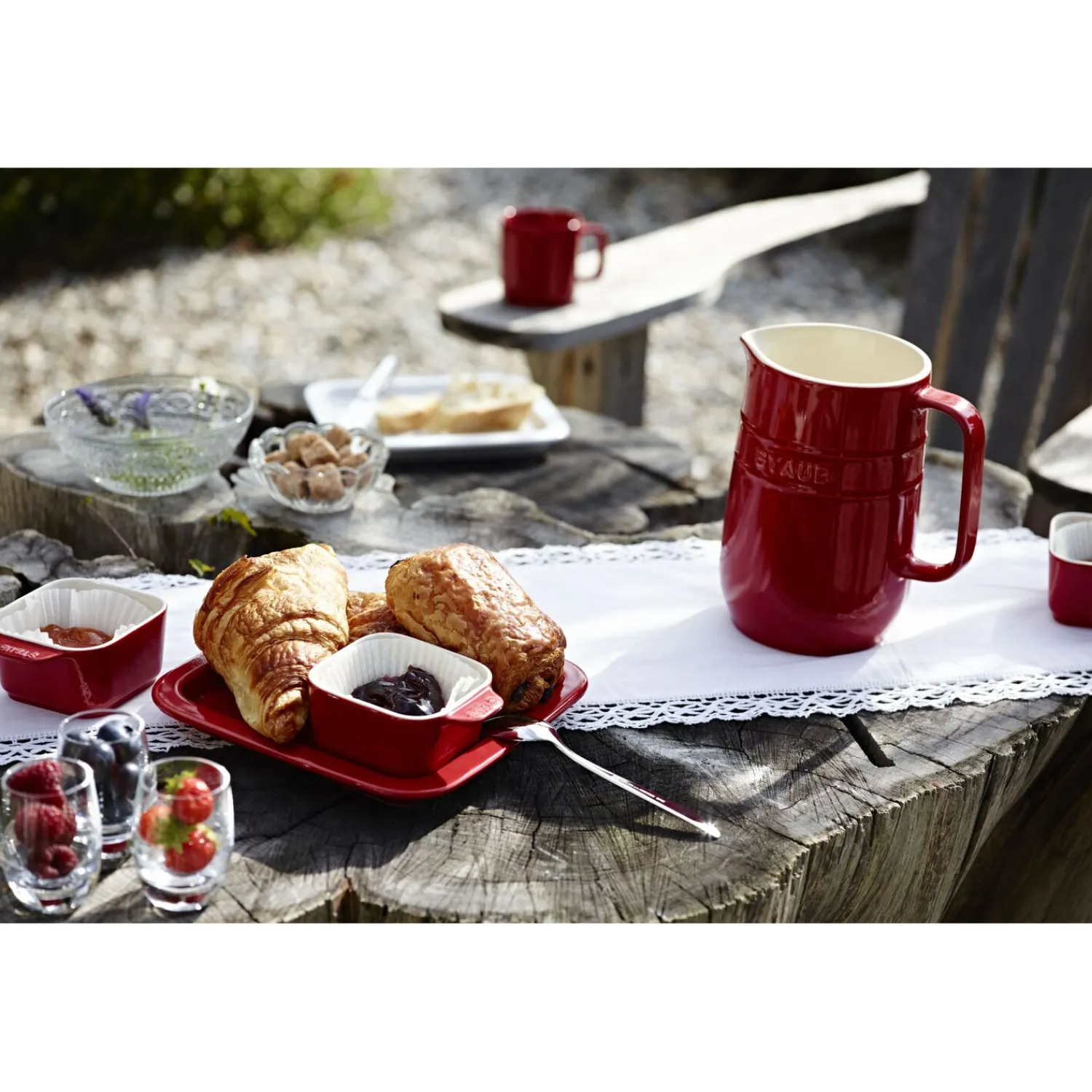 Staub Service à hors-d'œuvre 5-pcs Cerise