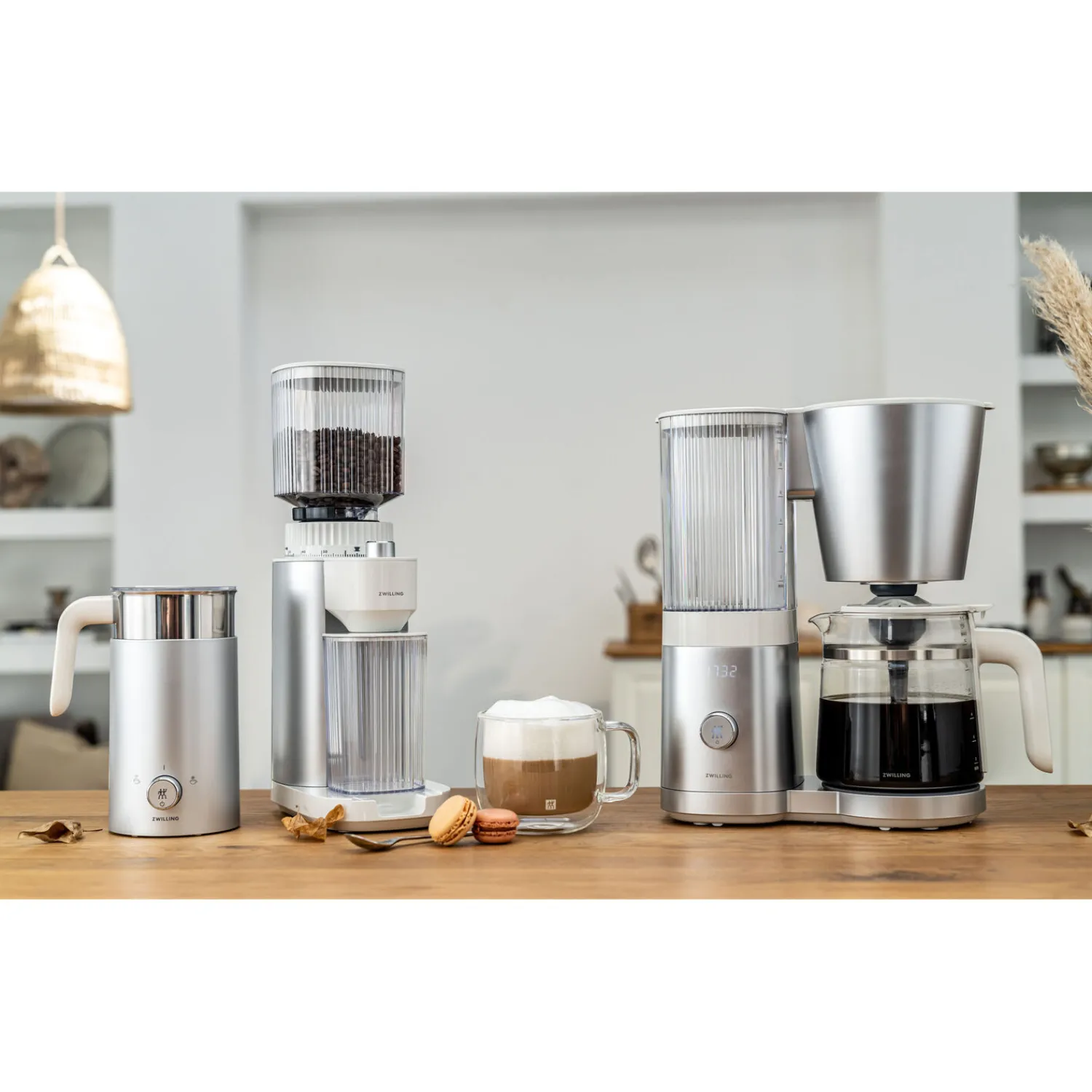 ZWILLING Set autour du café, 4pcs, argent Best