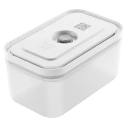 ZWILLING Set bo&icirc;tes sous-vide & pompe, 6-pcs. /M, semi transparent-gris / blanc, Plastique Outlet