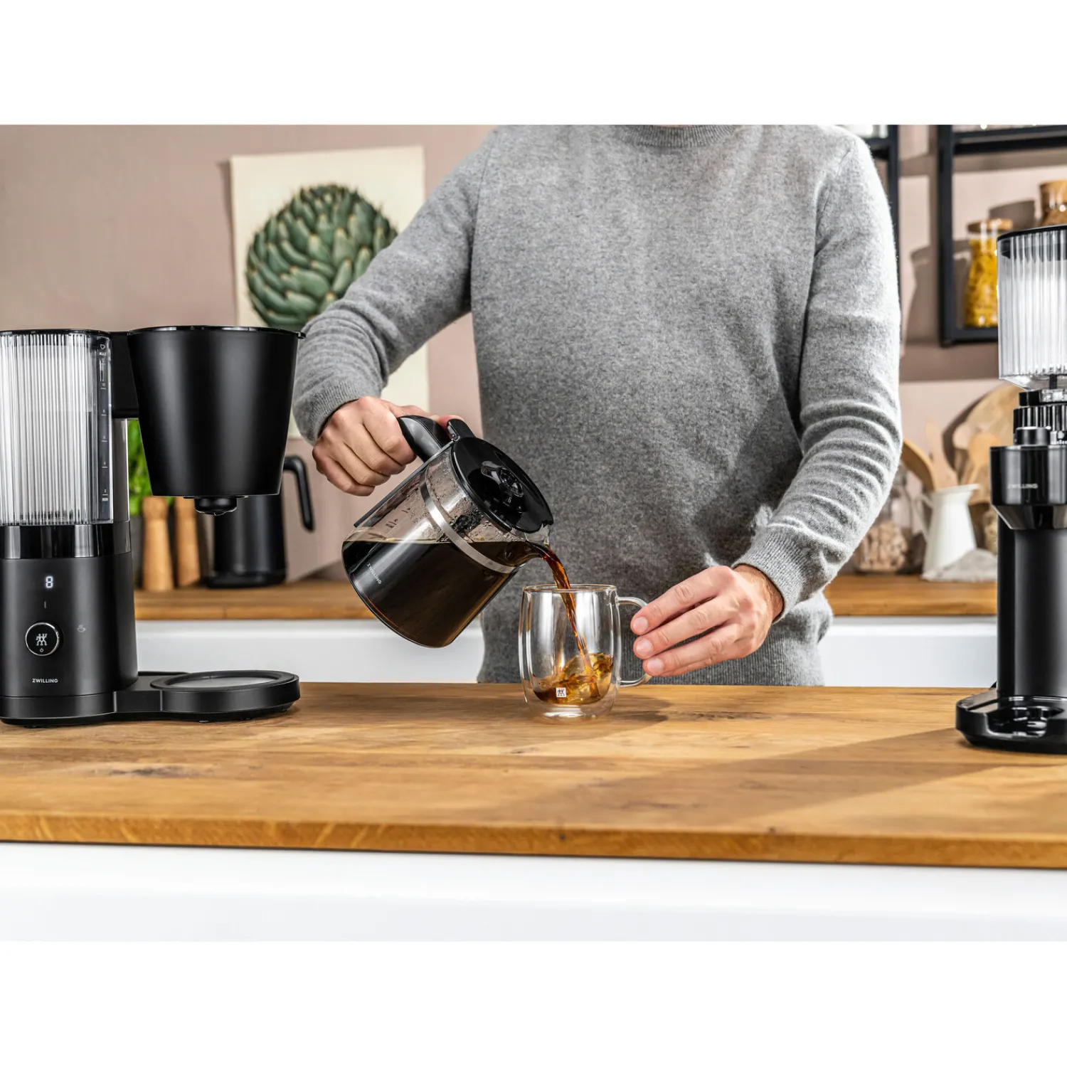 ZWILLING Set cafetière & broyeur, 2-pcs, noir Online