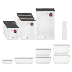 ZWILLING Set complet sous vide exclusif, verre New