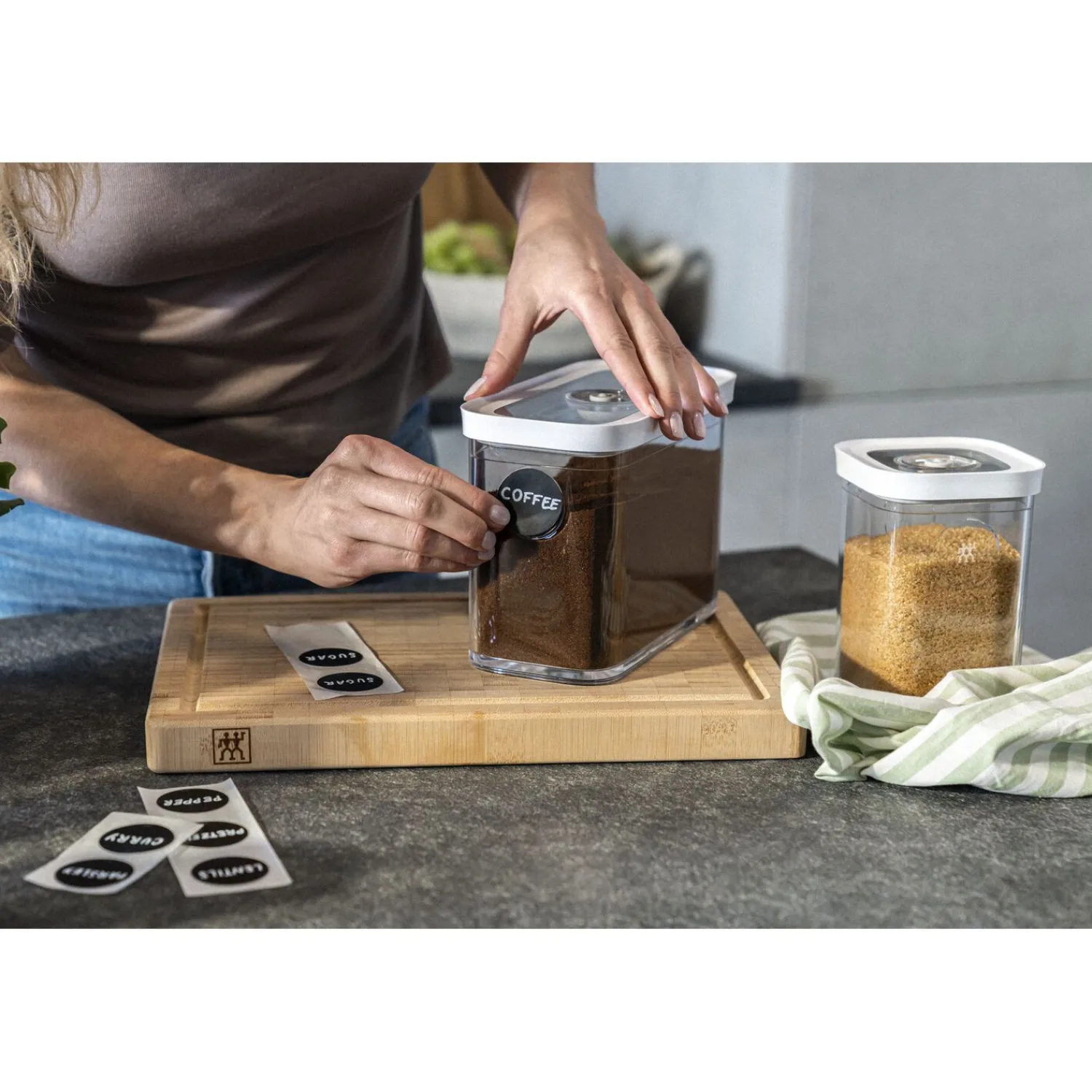 ZWILLING Set CUBE, M / 5-pcs, transparent-blanc Online