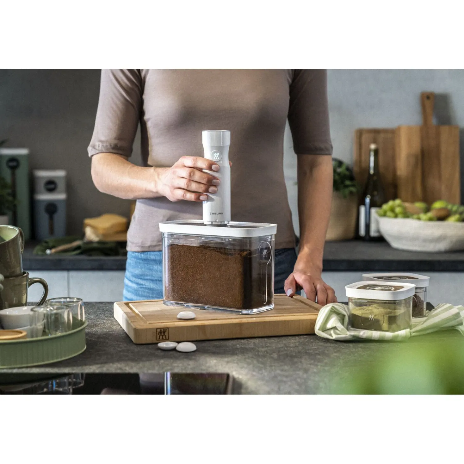 ZWILLING Set CUBE, M / 5-pcs, transparent-blanc Online