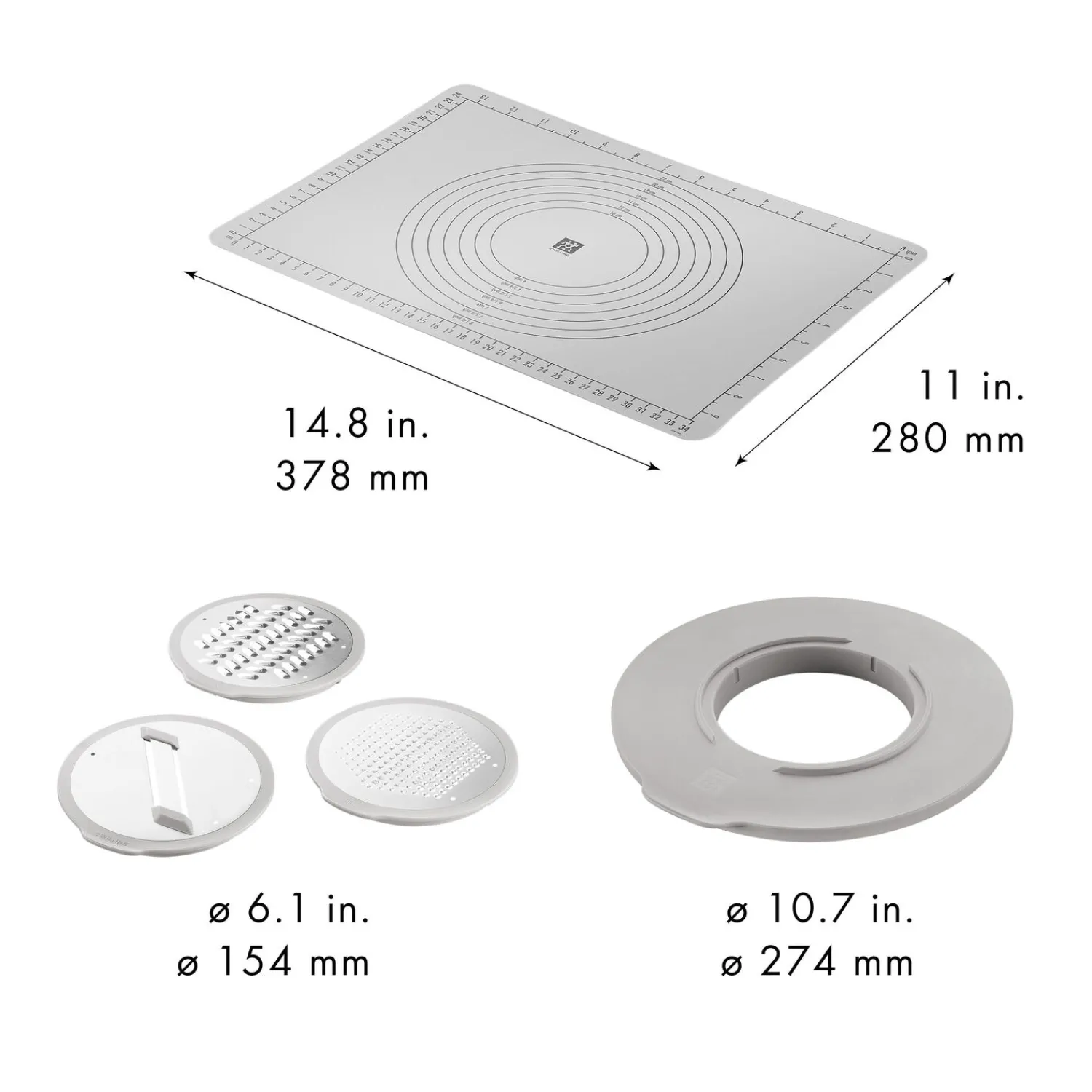 ZWILLING Set d'accessoires, S/M/L / 5-pcs Discount