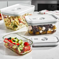 ZWILLING Set d'accessoires sous vide, verre Outlet