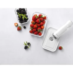 ZWILLING Set de bo&icirc;tes sous vide, S/M/L / 3-pcs, Verre, Gris Clearance