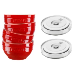 ZWILLING Set de bols avec couvercle / 6-pcs, 12cm/Cerise Best