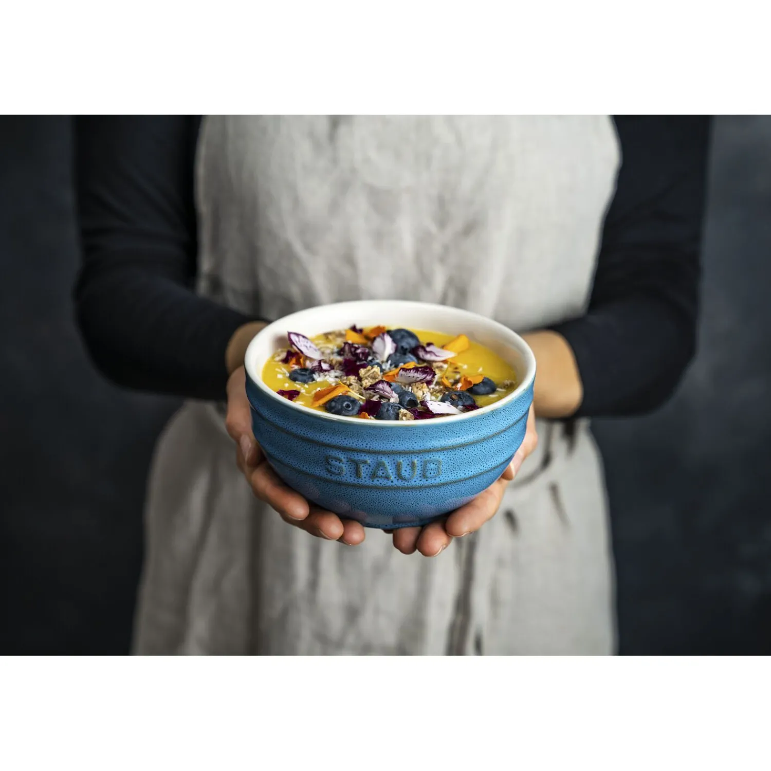 Staub Set de bols 14 cm / 4-pcs Turquoise antique Outlet