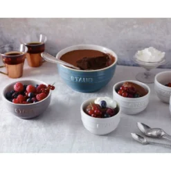 Staub Set de bols 14 cm / 4-pcs Turquoise antique Outlet