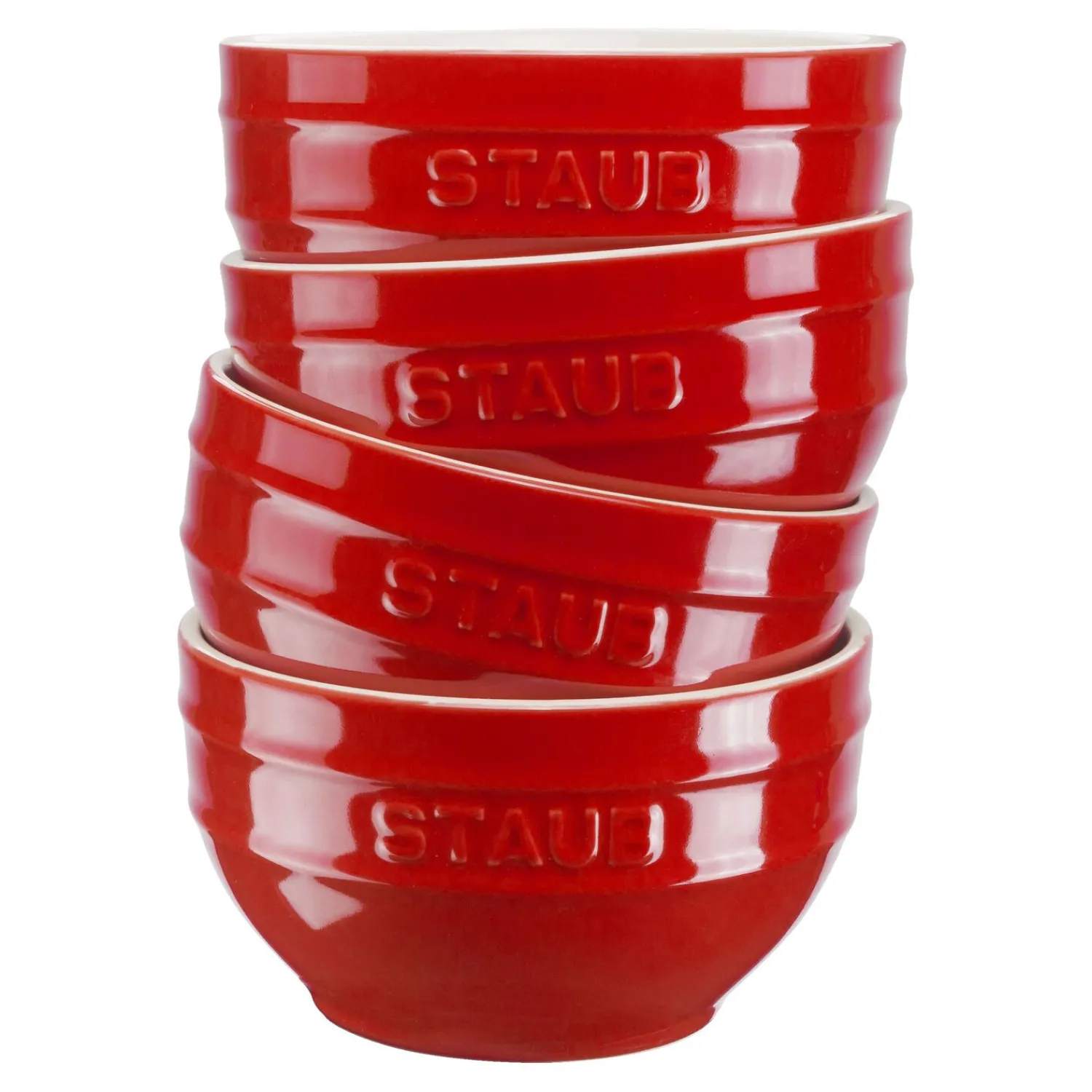 Staub Set de bols 14 cm / 4-pcs Cerise Best