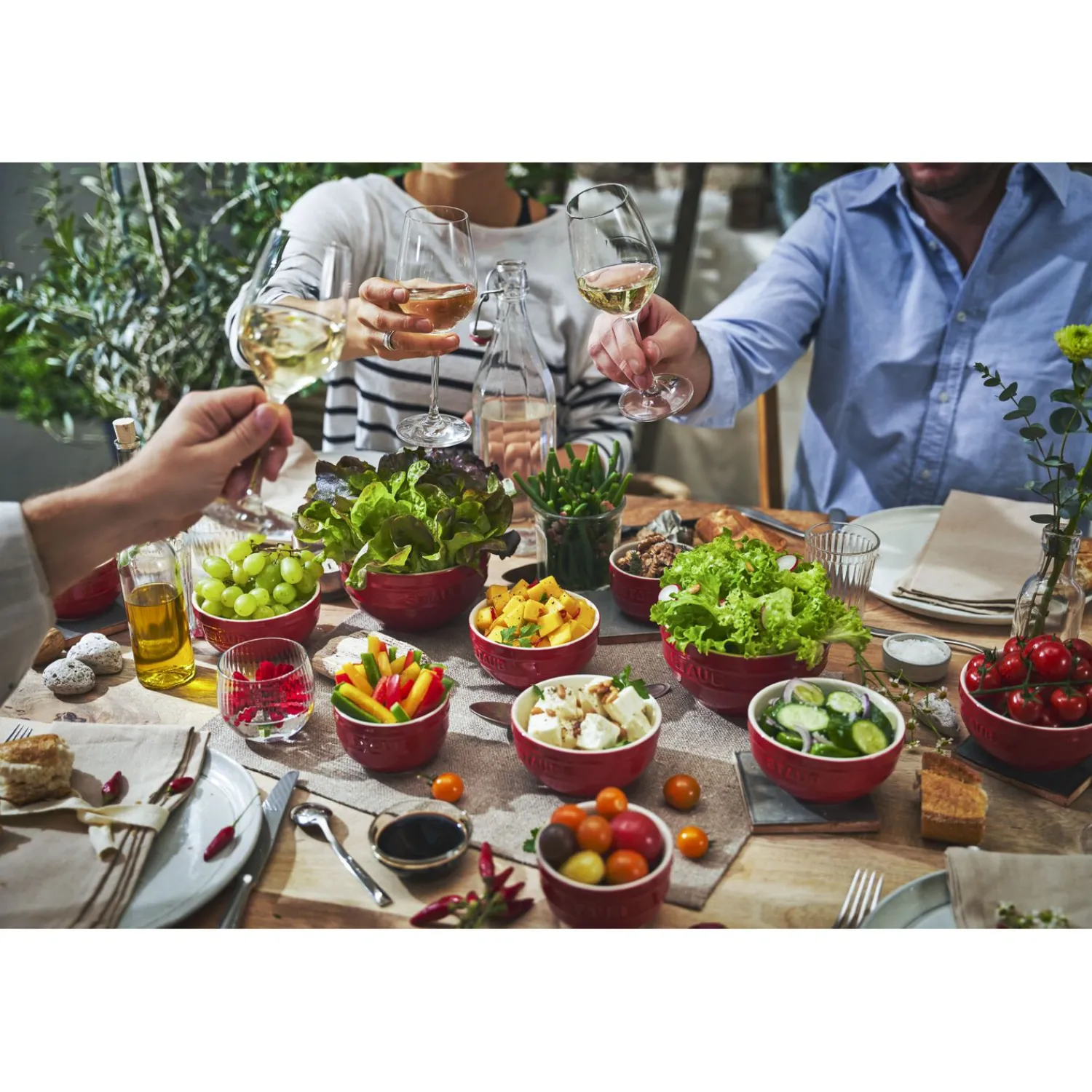 Staub Set de bols 14 cm / 4-pcs Cerise Best