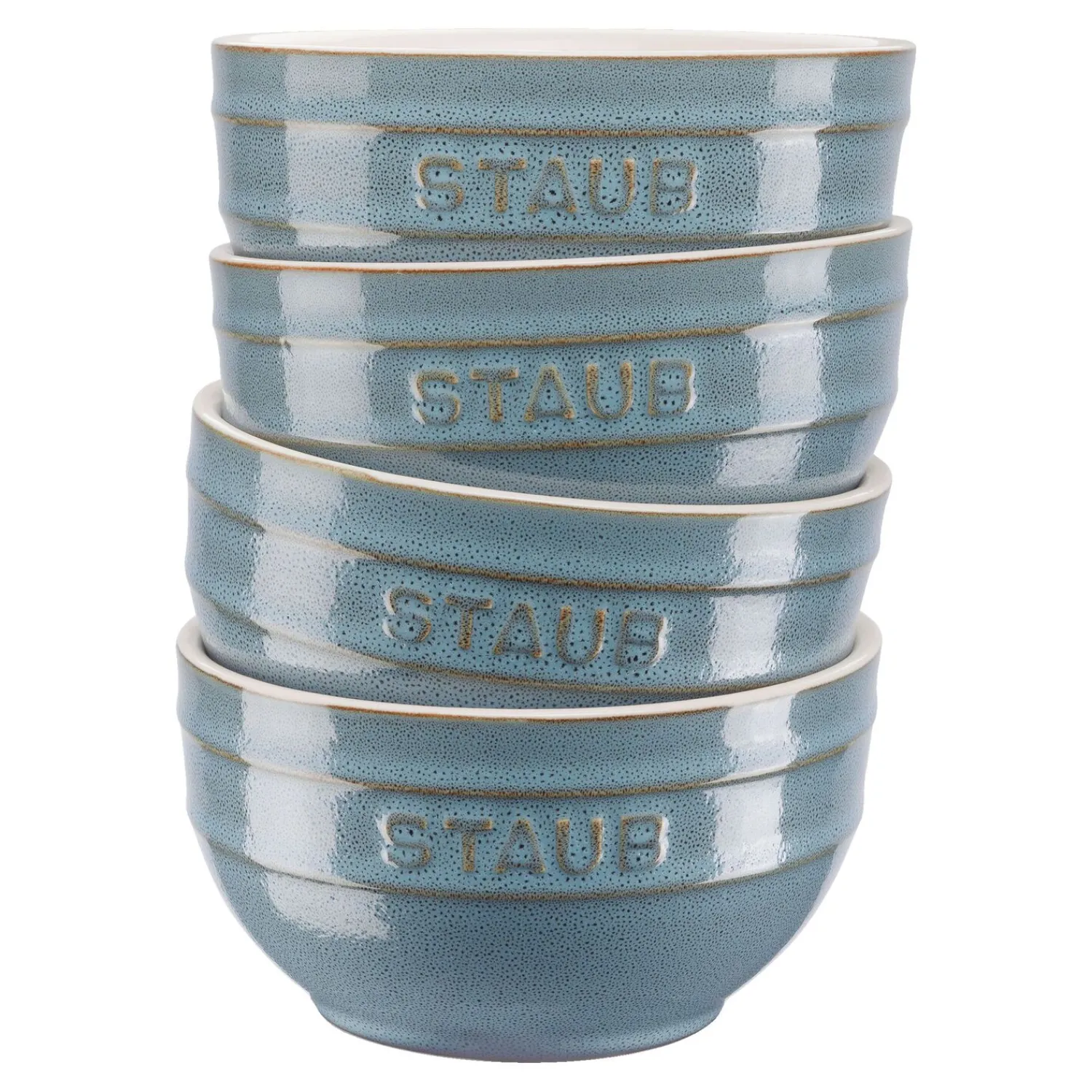 Staub Set de bols 12 cm / 4-pcs Turquoise antique Sale
