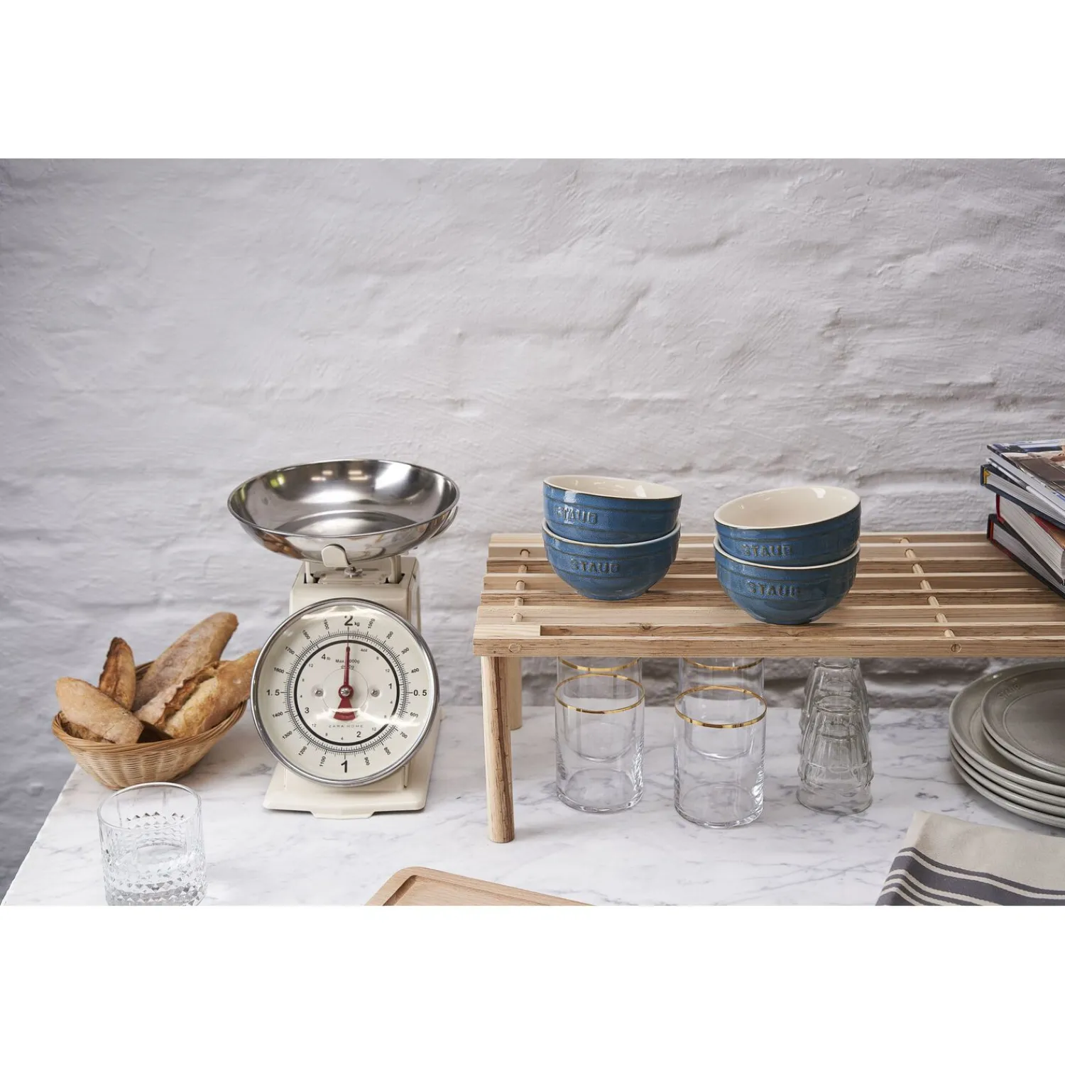 Staub Set de bols 12 cm / 4-pcs Turquoise antique Sale