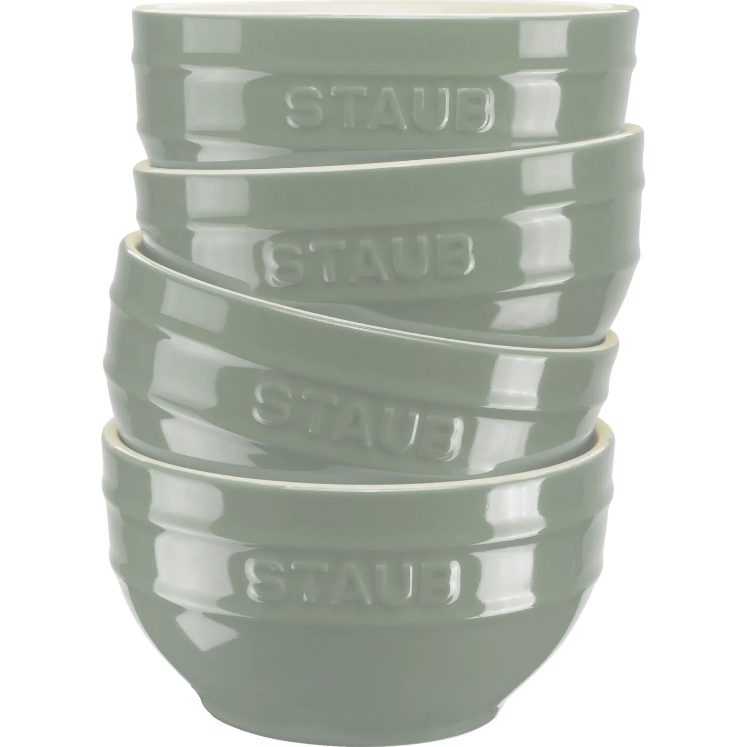 Staub Set de bols 12 cm / 4-pcs Eucalyptus Clearance