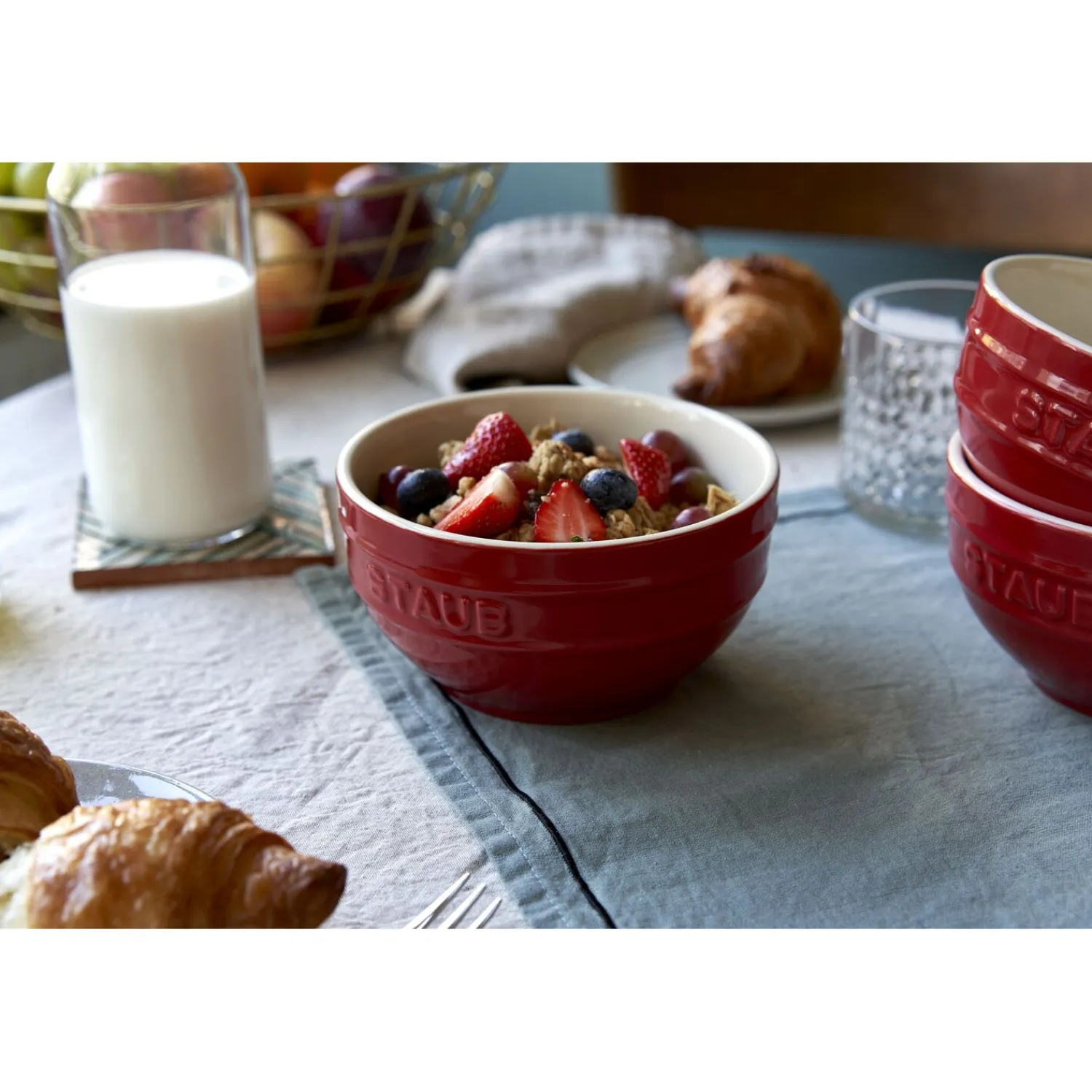 Staub Set de bols 12 cm / 4-pcs Cerise Clearance