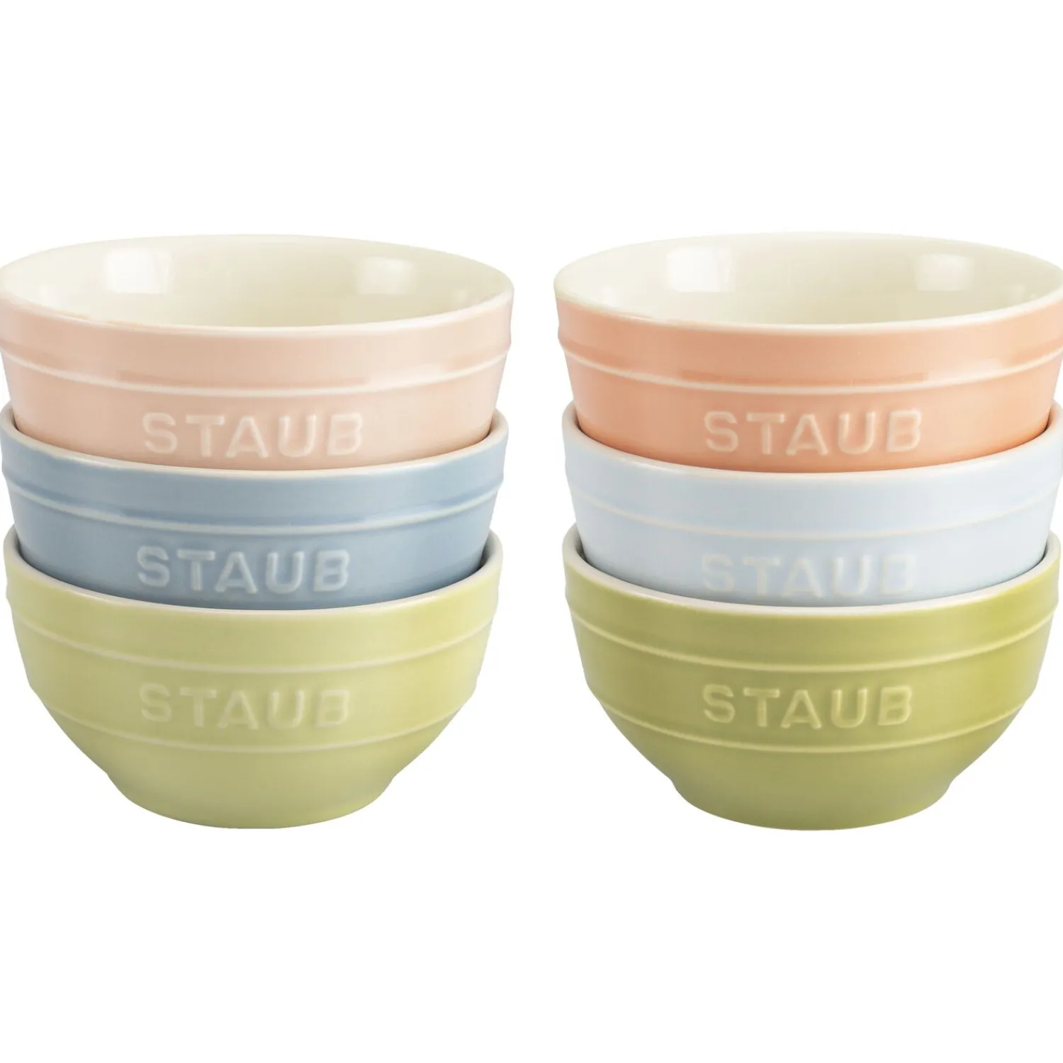 Staub Set de bols macaron 12 cm / 6-pcs Sale
