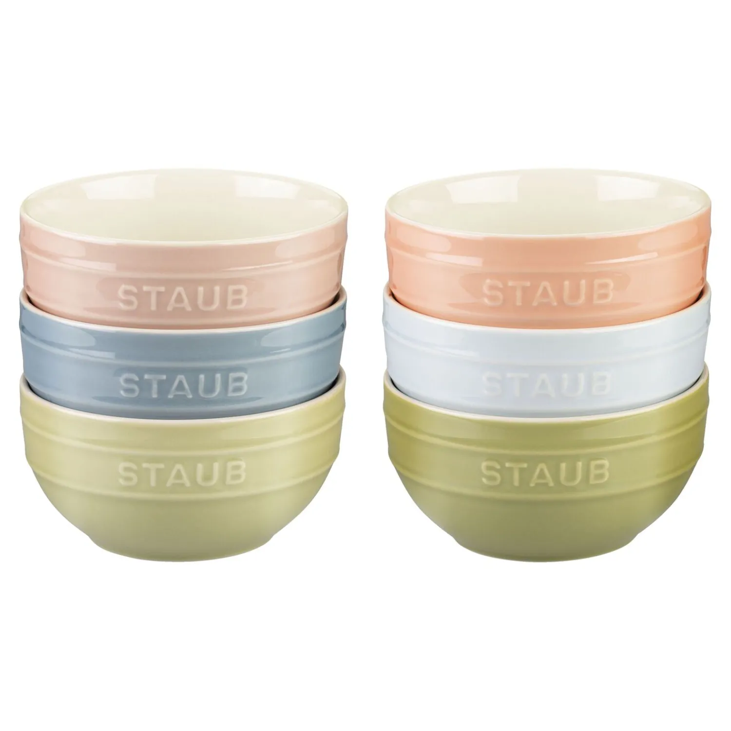 Staub Set de bols macaron 14 cm / 6-pcs Discount