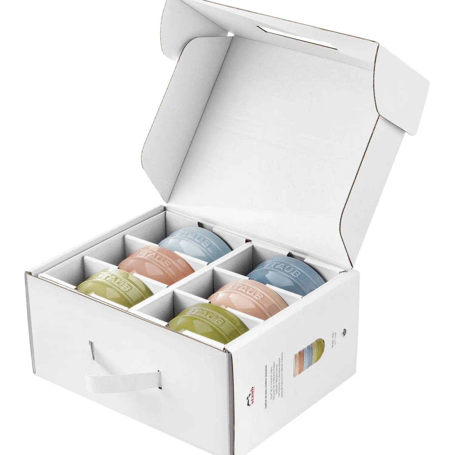 Staub Set de bols macaron 14 cm / 6-pcs Discount
