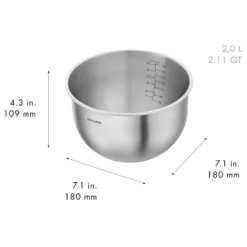 ZWILLING Set de bols S/M/L / 3-pcs, Acier inoxydable, Argent Hot