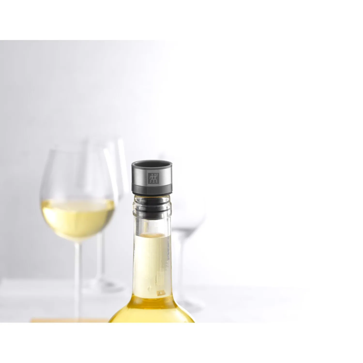 ZWILLING Set de bouchons de vin sous vide, 2-pcs, Gris New