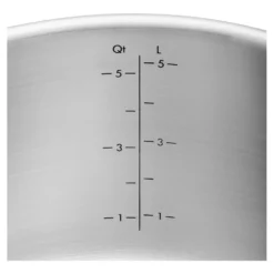 ZWILLING Set de casseroles et poêles, 5-pcs, Inox 18/10 Argent Online