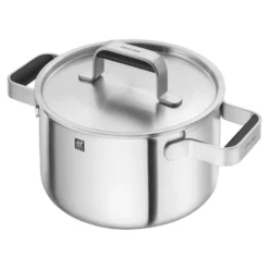 ZWILLING Set de casseroles et poêles, 5-pcs, Inox 18/10 Argent Online