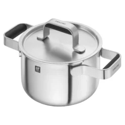 ZWILLING Set de casseroles et poêles, 5-pcs, Inox 18/10 Argent Online