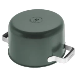 ZWILLING Set de casseroles et poêles, 5-pcs, Inox 18/10 Vert