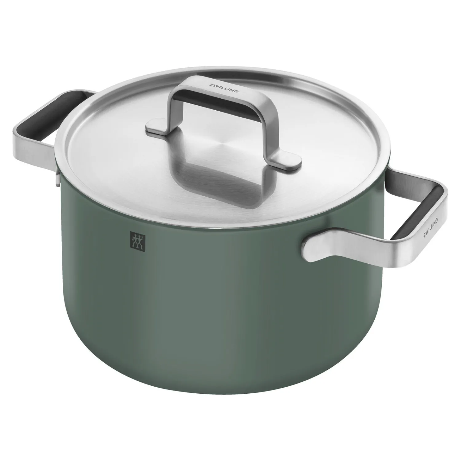 ZWILLING Set de casseroles et poêles, 5-pcs, Inox 18/10 Vert