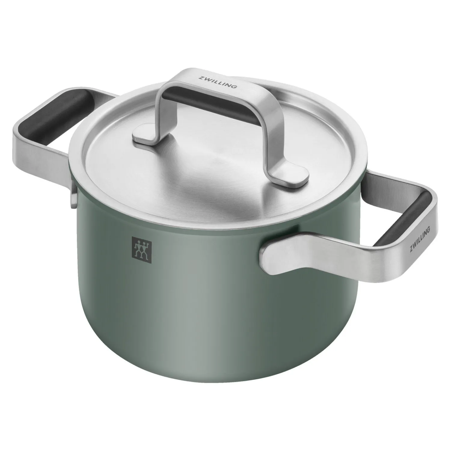 ZWILLING Set de casseroles et poêles, 5-pcs, Inox 18/10 Vert