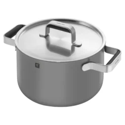ZWILLING Set de casseroles et poêles, 5-pcs, Inox 18/10 Gris Online