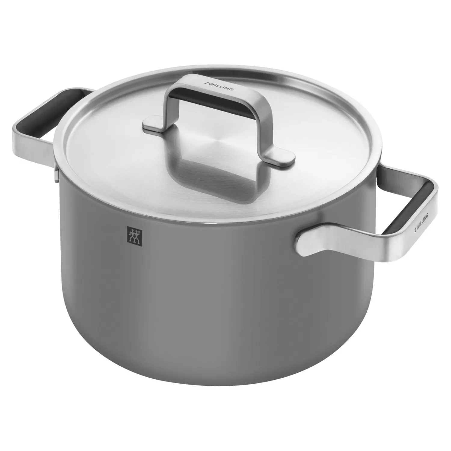 ZWILLING Set de casseroles et poêles, 5-pcs, Inox 18/10 Gris Online