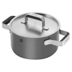 ZWILLING Set de casseroles et poêles, 5-pcs, Inox 18/10 Gris Online
