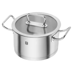 ZWILLING Set de casseroles et poêles, 6-pcs. /16/20/24/26 cm, argent, Inox Outlet