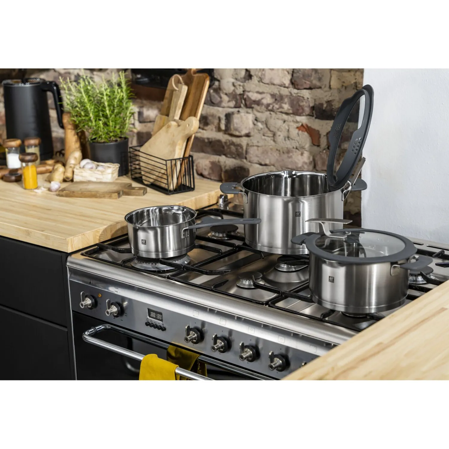 ZWILLING Set de casseroles, 5-pcs, Acier inoxydable Best