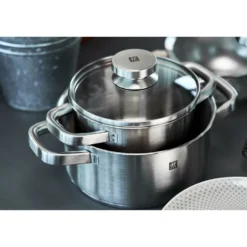 ZWILLING Set de casseroles, 4-pcs, Inox 18/10 Clearance