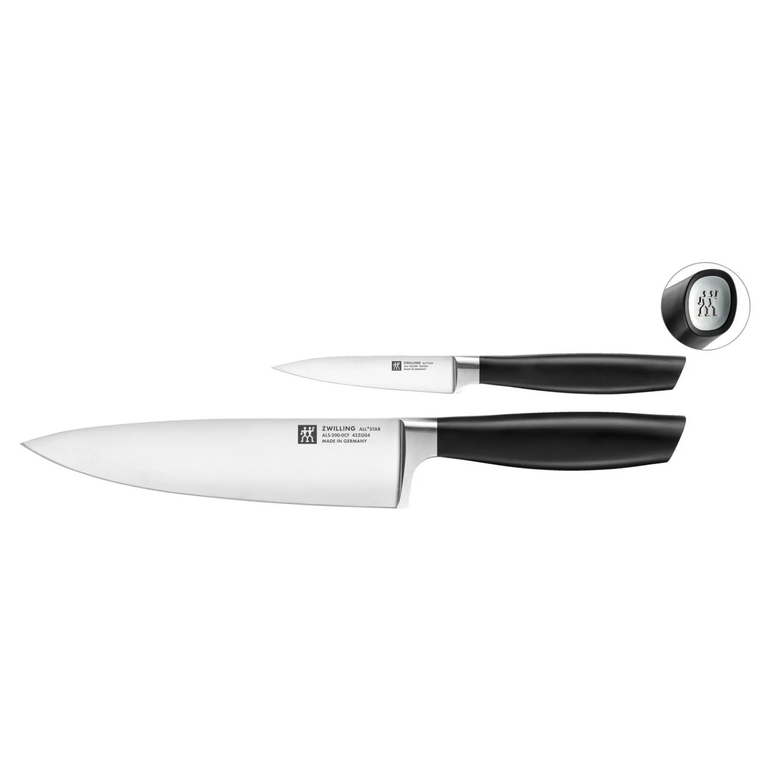 ZWILLING Set de couteaux 2-pcs, Argent New