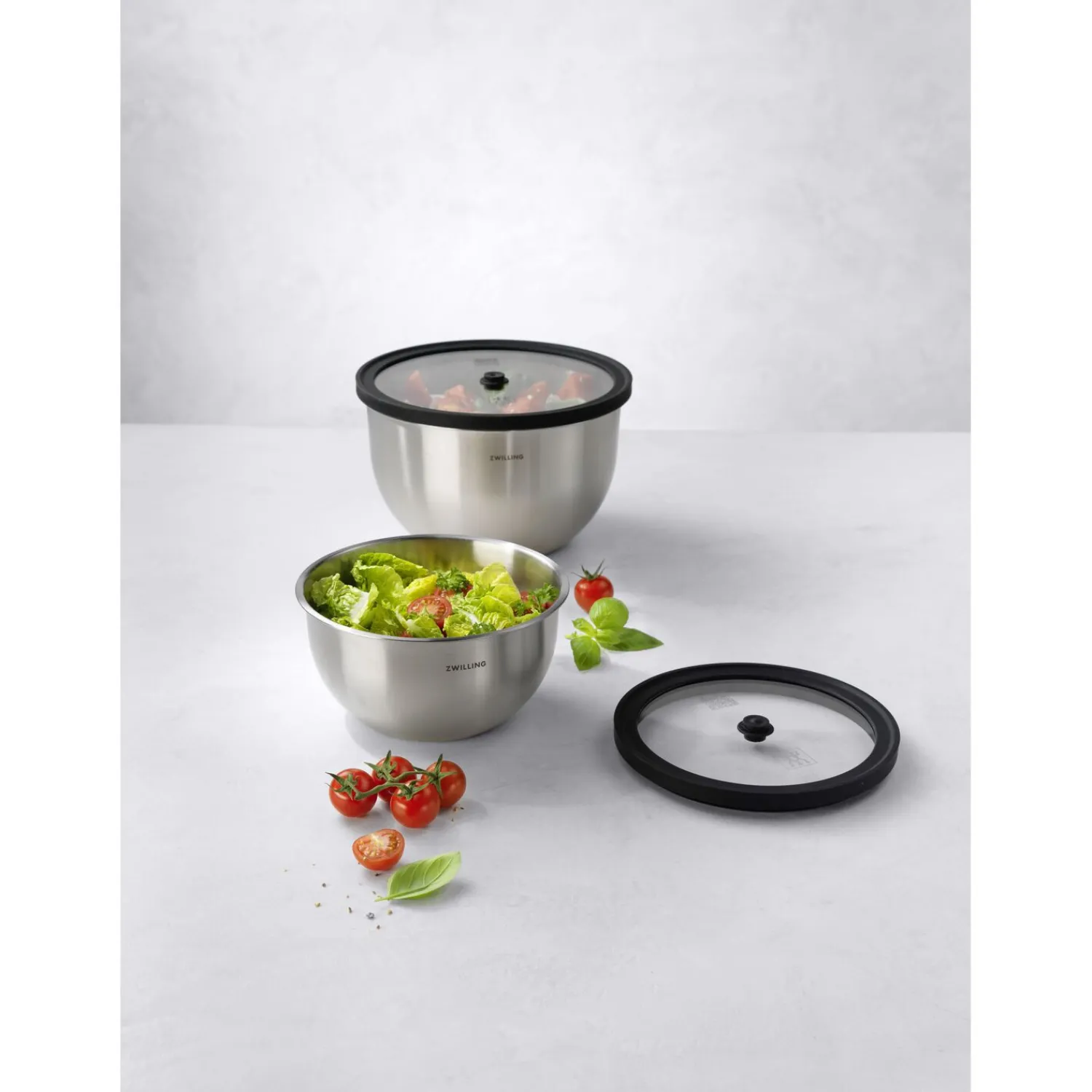 ZWILLING Set de démarrage avec poêles, casseroles, couvercles, poignées, pompe sous vide et accessoires, 15-pcs Best