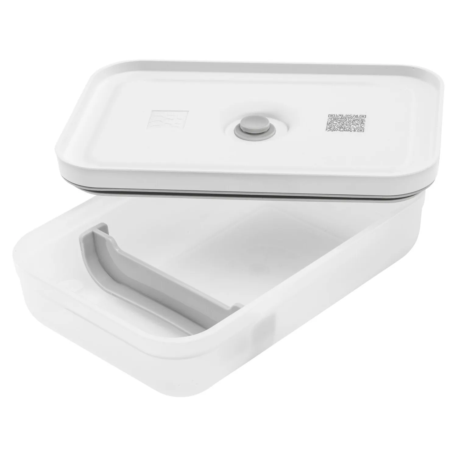 ZWILLING Set de lunch box sous vide, L plate / 6-pcs, Plastique, semi transparent-Gris Sale