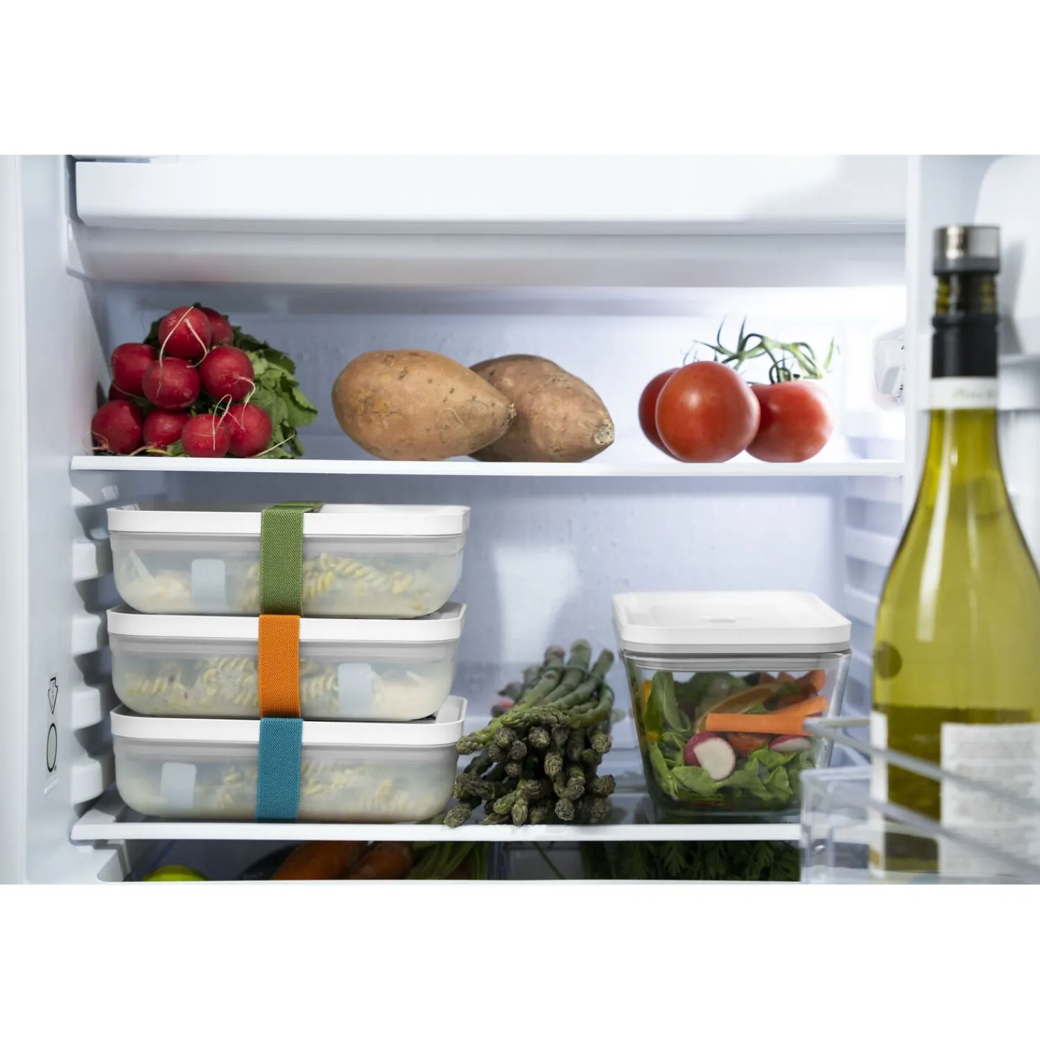 ZWILLING Set de lunch box sous vide, L plate / 6-pcs, Plastique, semi transparent-Gris Sale