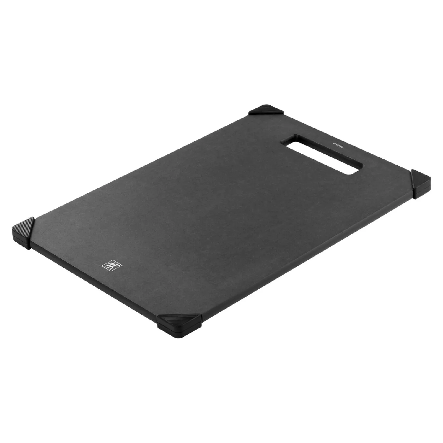 ZWILLING Set de planches à découper avec support, 4-pcs. /S/M/L, noir mat, Fibres de Bois Online